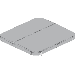 Крышка-чехол для SPA бассейна (красно-коричневая) (размеры: 198*202 см)